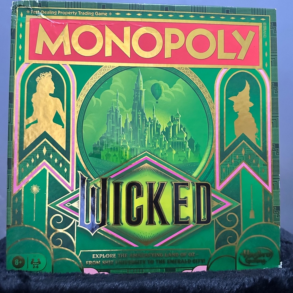 Hasbro Monopoly Wicked Edition Board Game